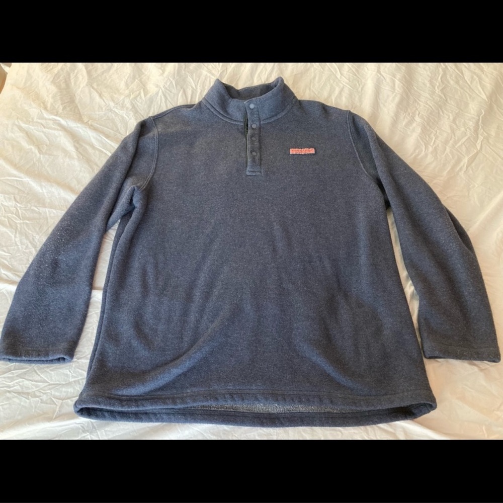 Vineyard Vines Snap Sherpa Pullover